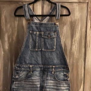 Cute short jean overalls